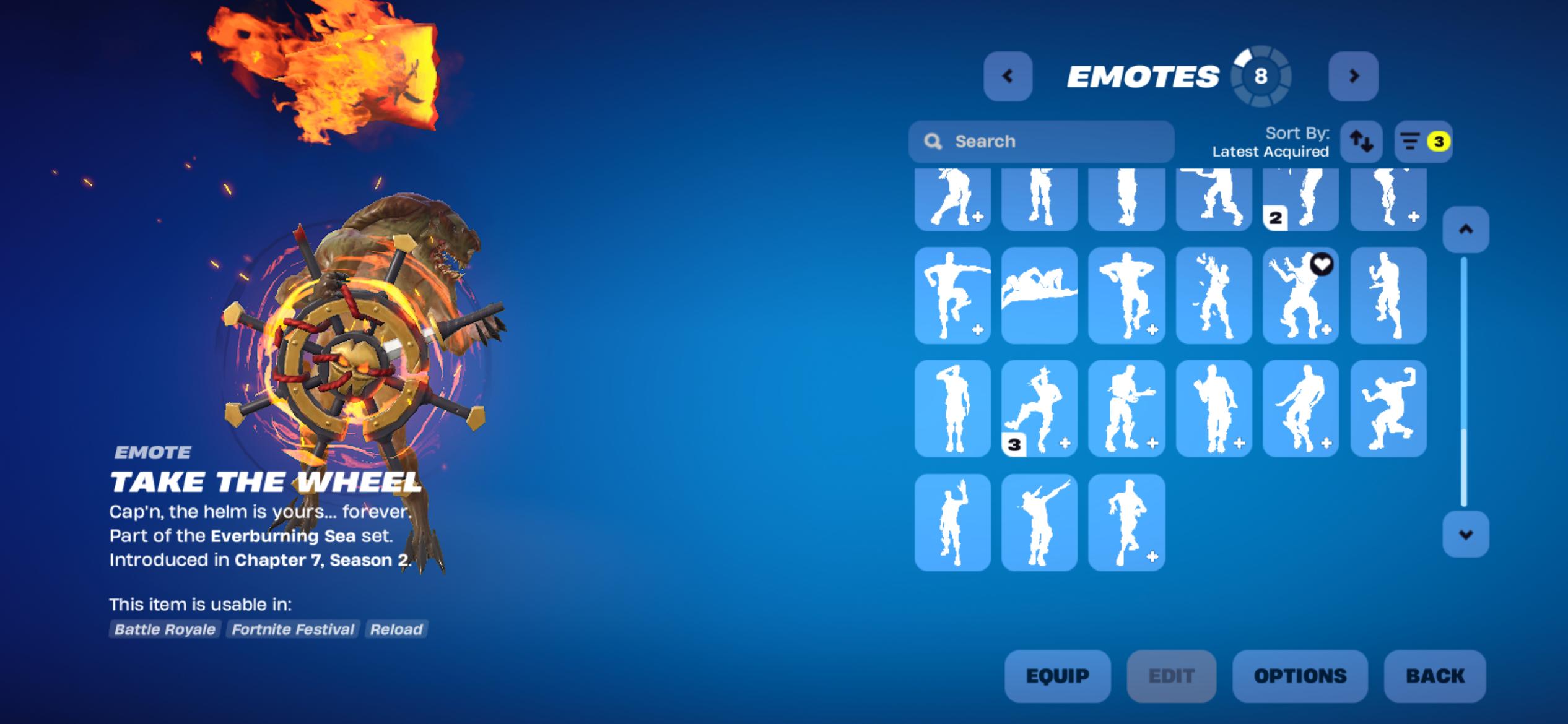 Omega | Reaper | Carbide | 103 Skins | Season 3 | Level 898 - Image 25