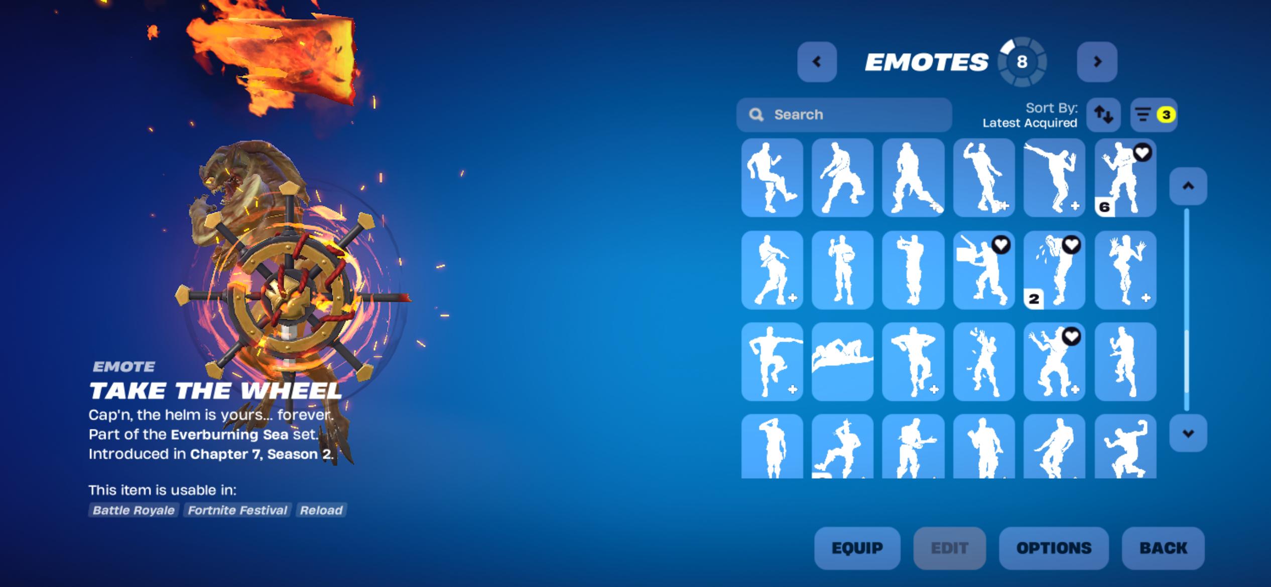 Omega | Reaper | Carbide | 103 Skins | Season 3 | Level 898 - Image 24