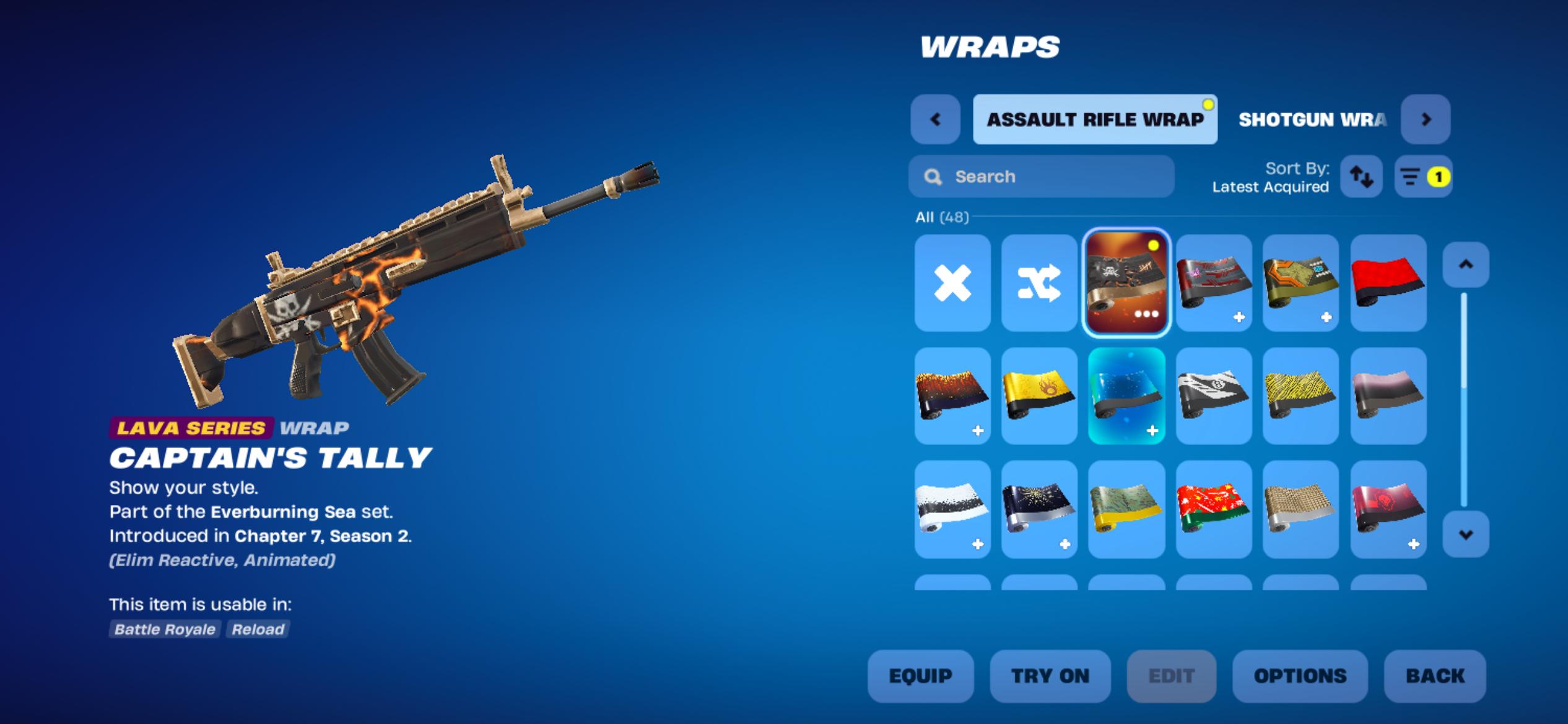 Omega | Reaper | Carbide | 103 Skins | Season 3 | Level 898 - Image 26
