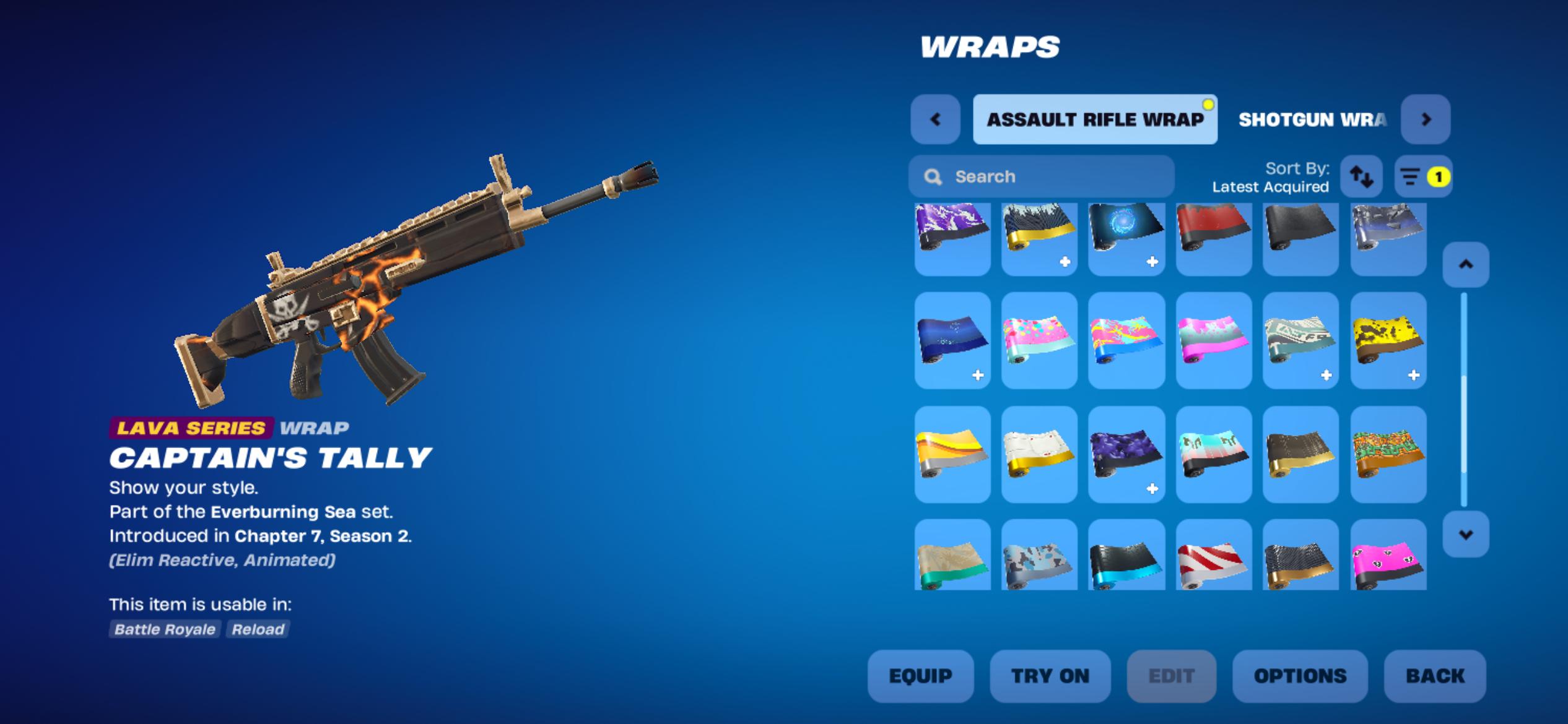 Omega | Reaper | Carbide | 103 Skins | Season 3 | Level 898 - Image 27