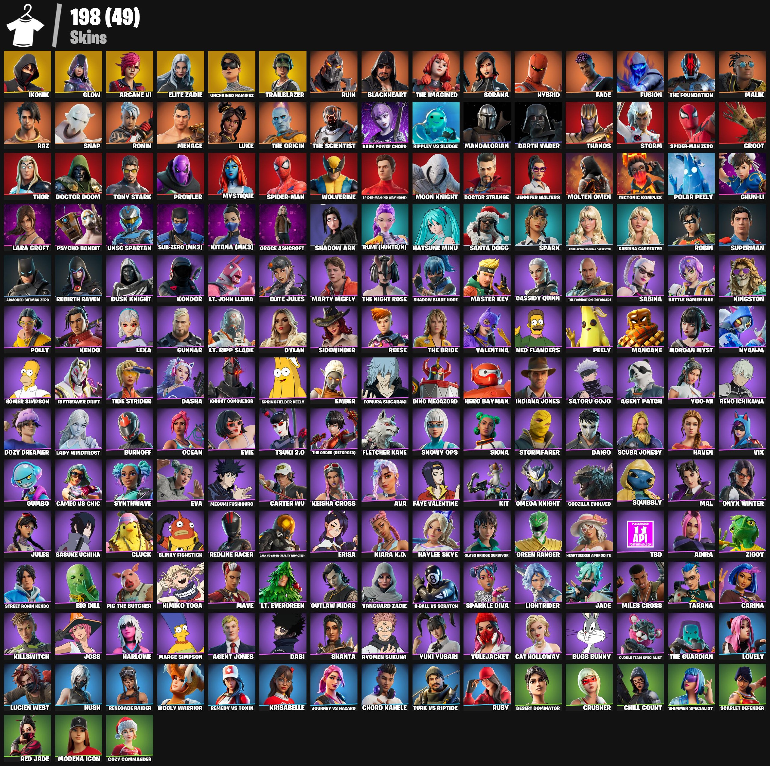 Glow | IKONIK | 198 Skins | Level 2782 | Full Email - Image 5