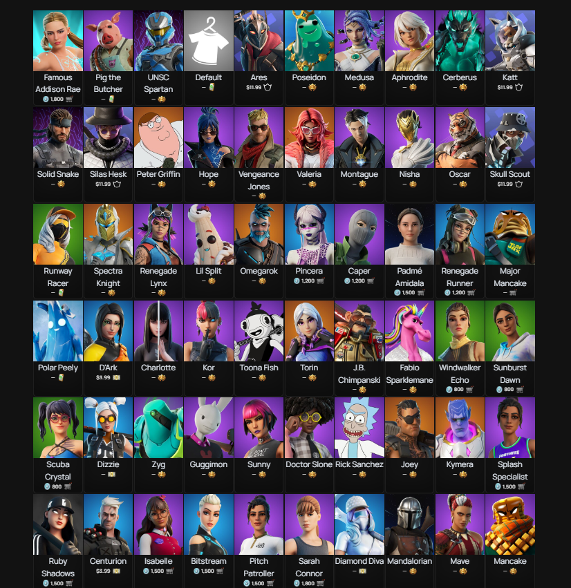 Reaper | Deadpool | 211 Skins | Season 3 | Level 3001 | Full Email - Image 18