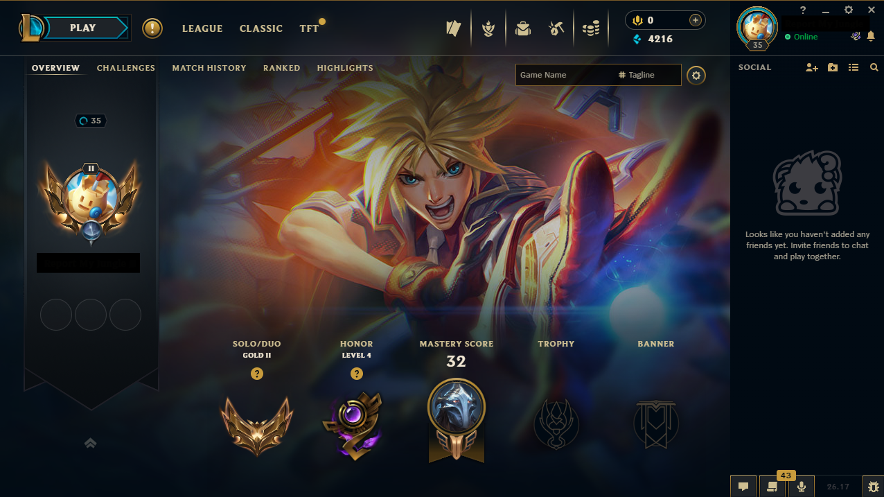 God-King Garen Skin Shard | Pirate Ryze Skin Shard | Gold Peak | 34 Champions | 3 Skins | 1 Legendary Skins