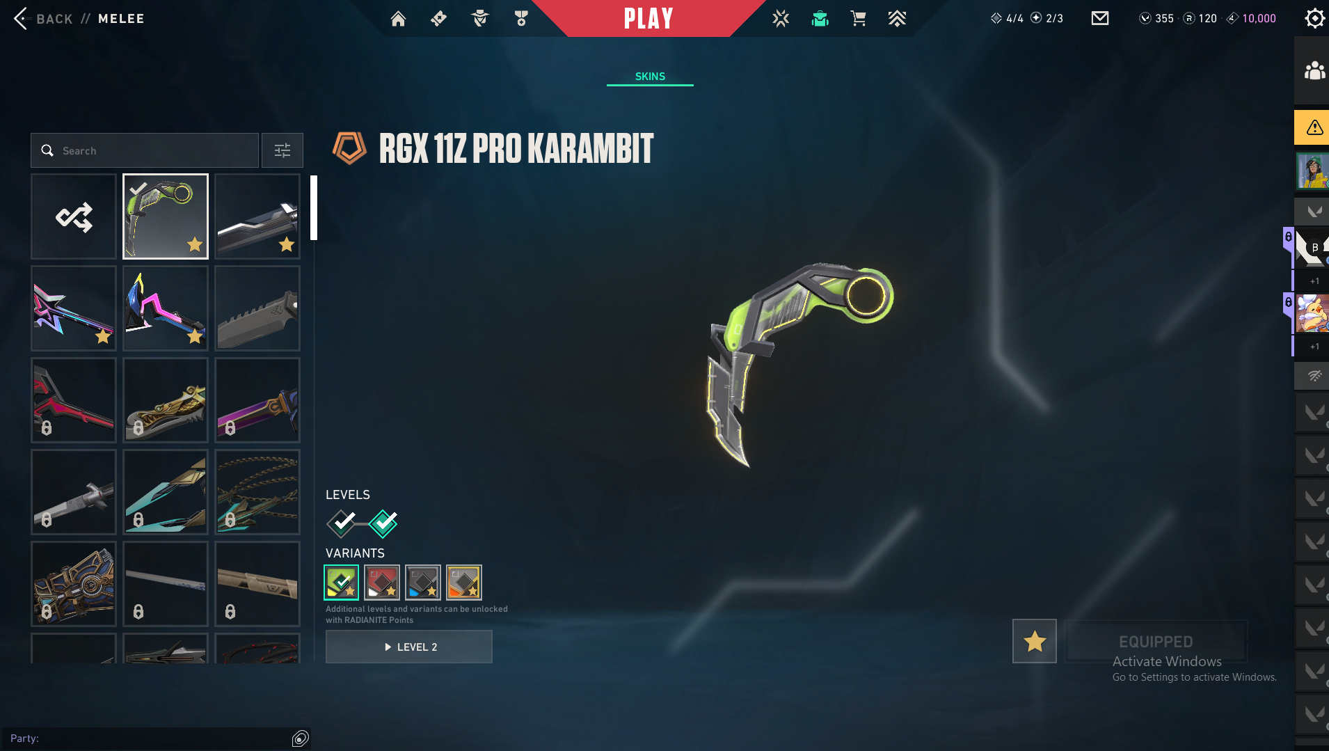 PC | Ascendant Peak | RGX 11z Pro Karambit | Forsaken Vandal | 23 Skins | Full Email - Image 3