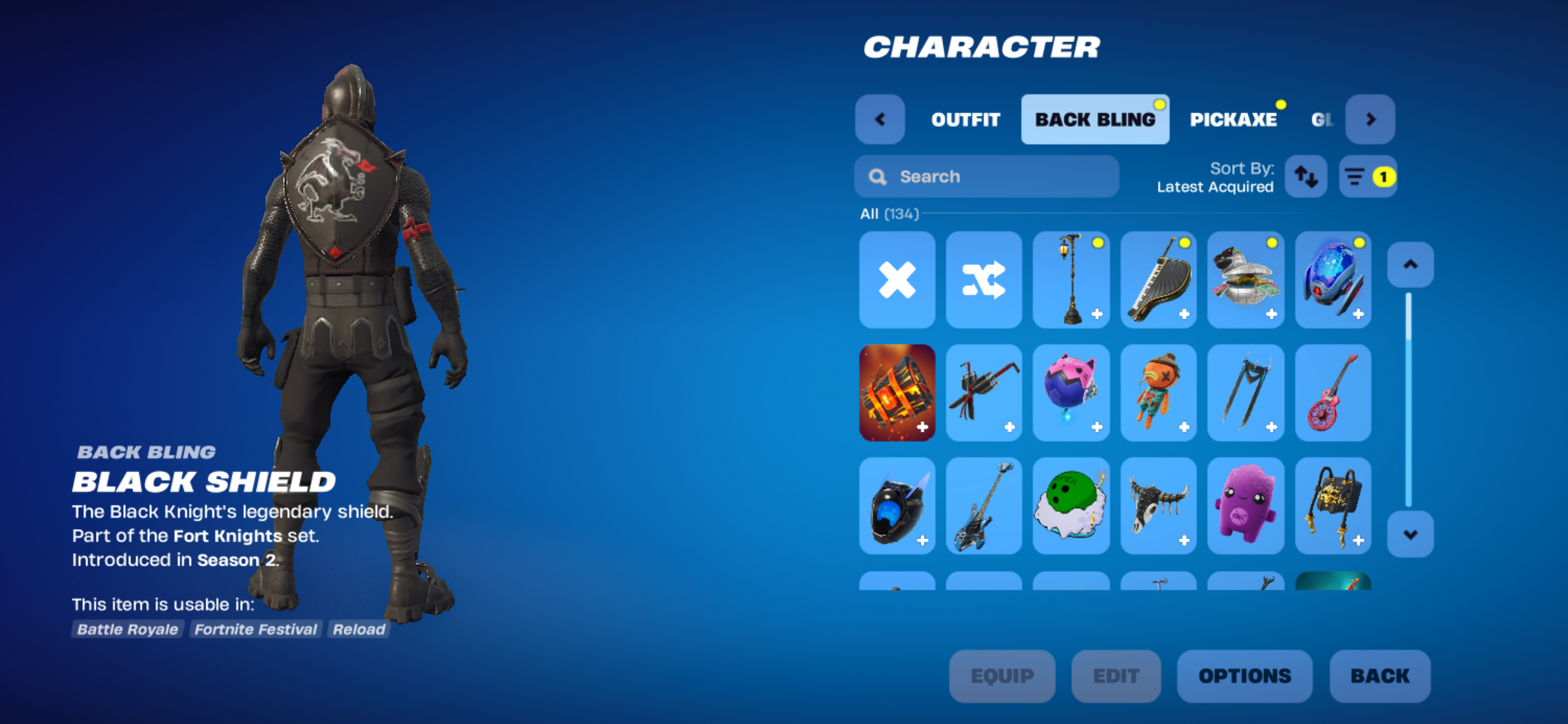 Black Knight | 112 Skins | Season 2 | Level 1179 - Image 8