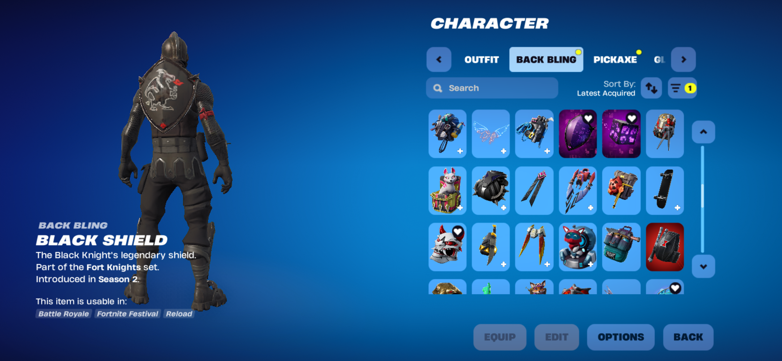 Black Knight | 112 Skins | Season 2 | Level 1179 - Image 11
