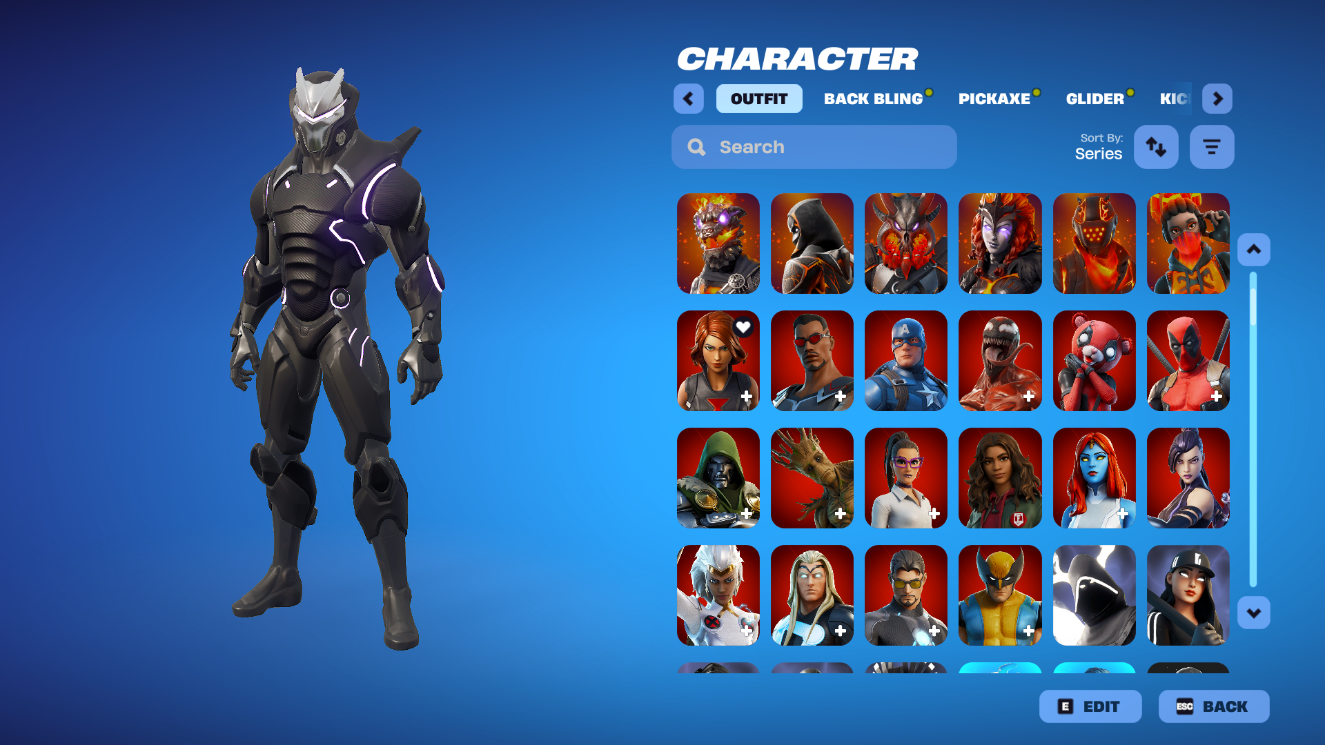Omega | Travis Scott | Astro Jack | Lara Croft | 449 Skins | Season 3 | Level 2944 | Full Email - Image 12