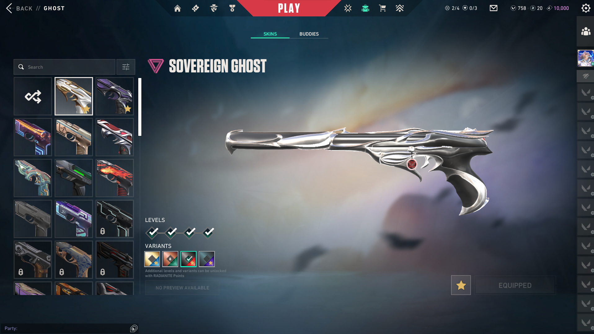 PC | Ascendant Peak | Champions 2022 Butterfly Knife + Phantom | 139 Skins - Image 25