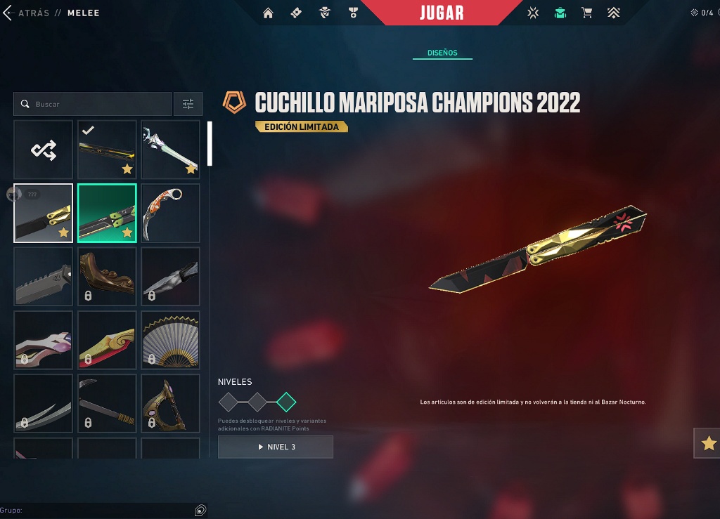 PC | Radiant Peak | Champions 2022 Butterfly Knife + Phantom | 19 Skins | Full Email - Image 7