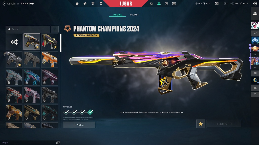 PC | Radiant Peak | Champions 2022 Butterfly Knife + Phantom | 19 Skins | Full Email - Image 17