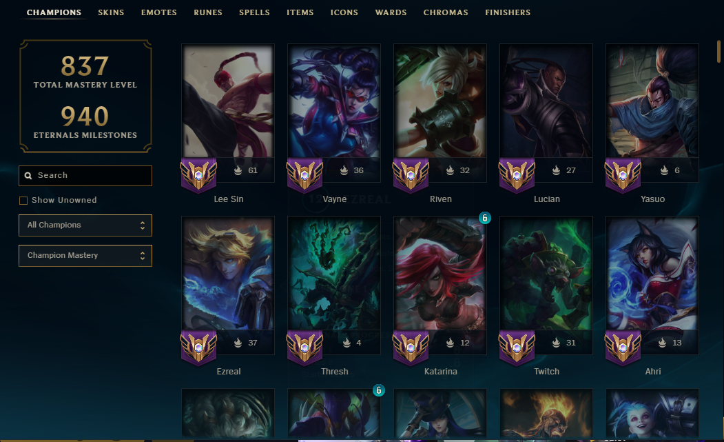 EUW | Master | 252 Skins | Full Email - Image 3