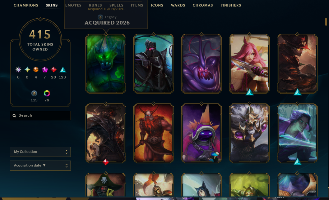 EUW | Master | 252 Skins | Full Email - Image 4