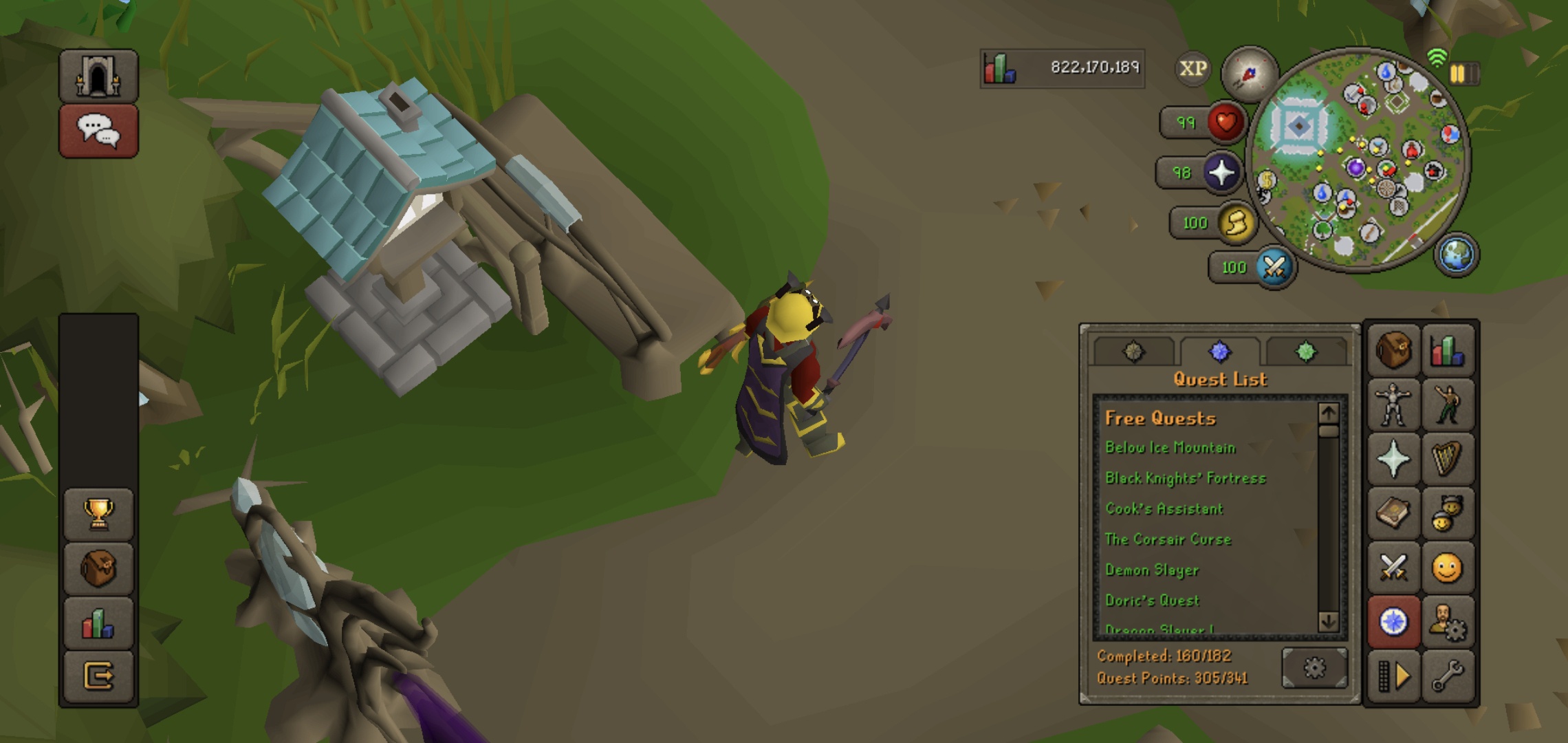 2167 Total | 126 Combat | Infernal Cape