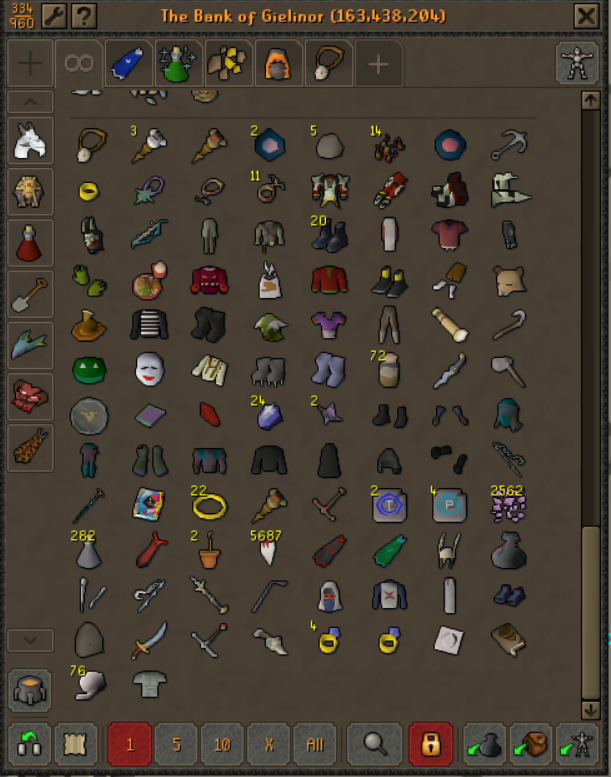 2080 Total | 125 Combat | GM Combat Achiev. | Infernal Cape - Image 13