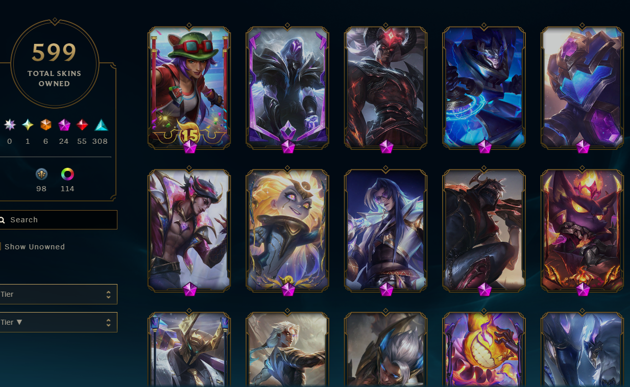 NA | 427 Skins | 55 Legendary | Full Email - Image 4