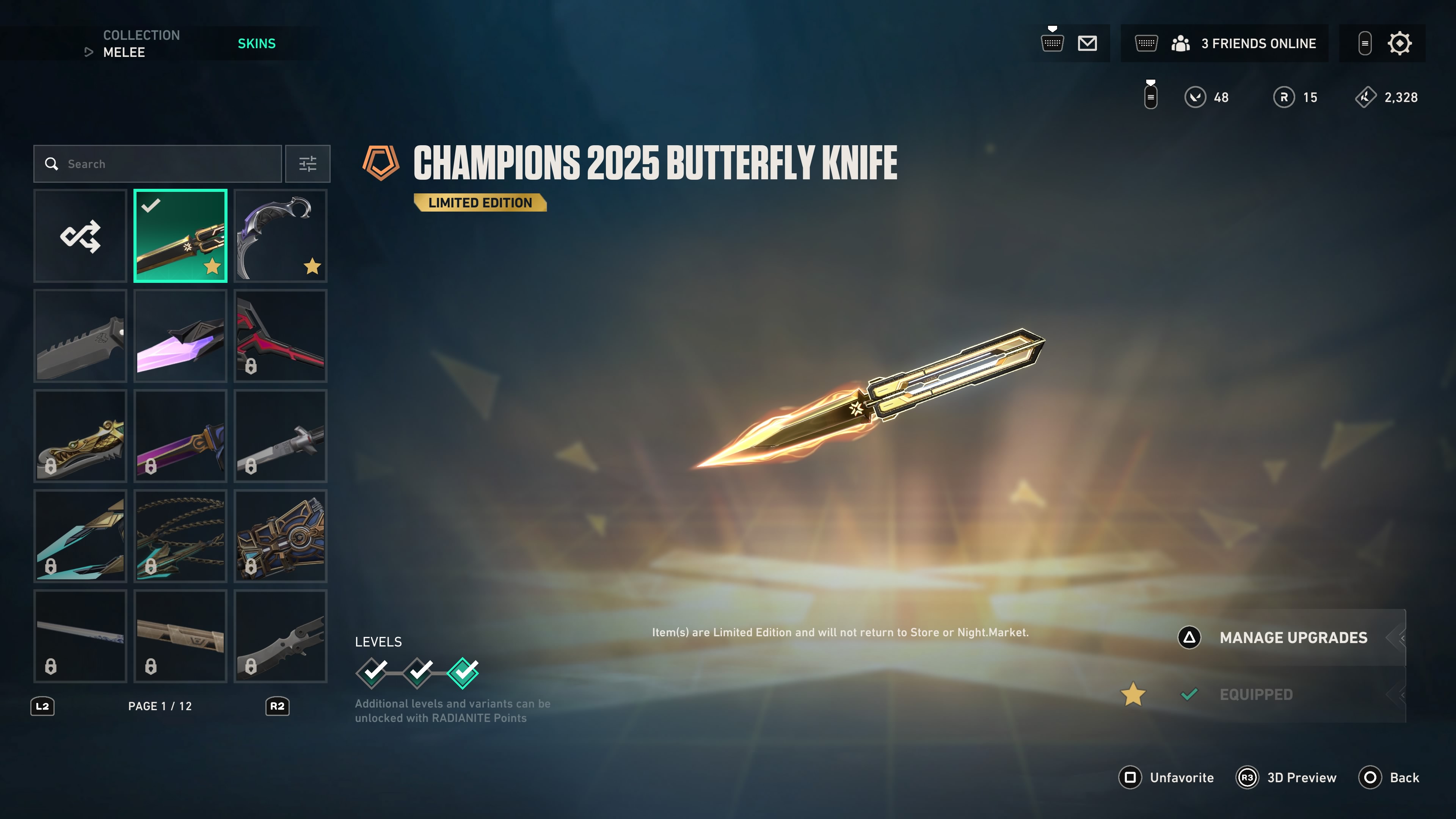 PlayStation | Platinum Peak | Champions 2025 Butterfly Knife + Vandal | 14 Skins | Full Email - Image 3