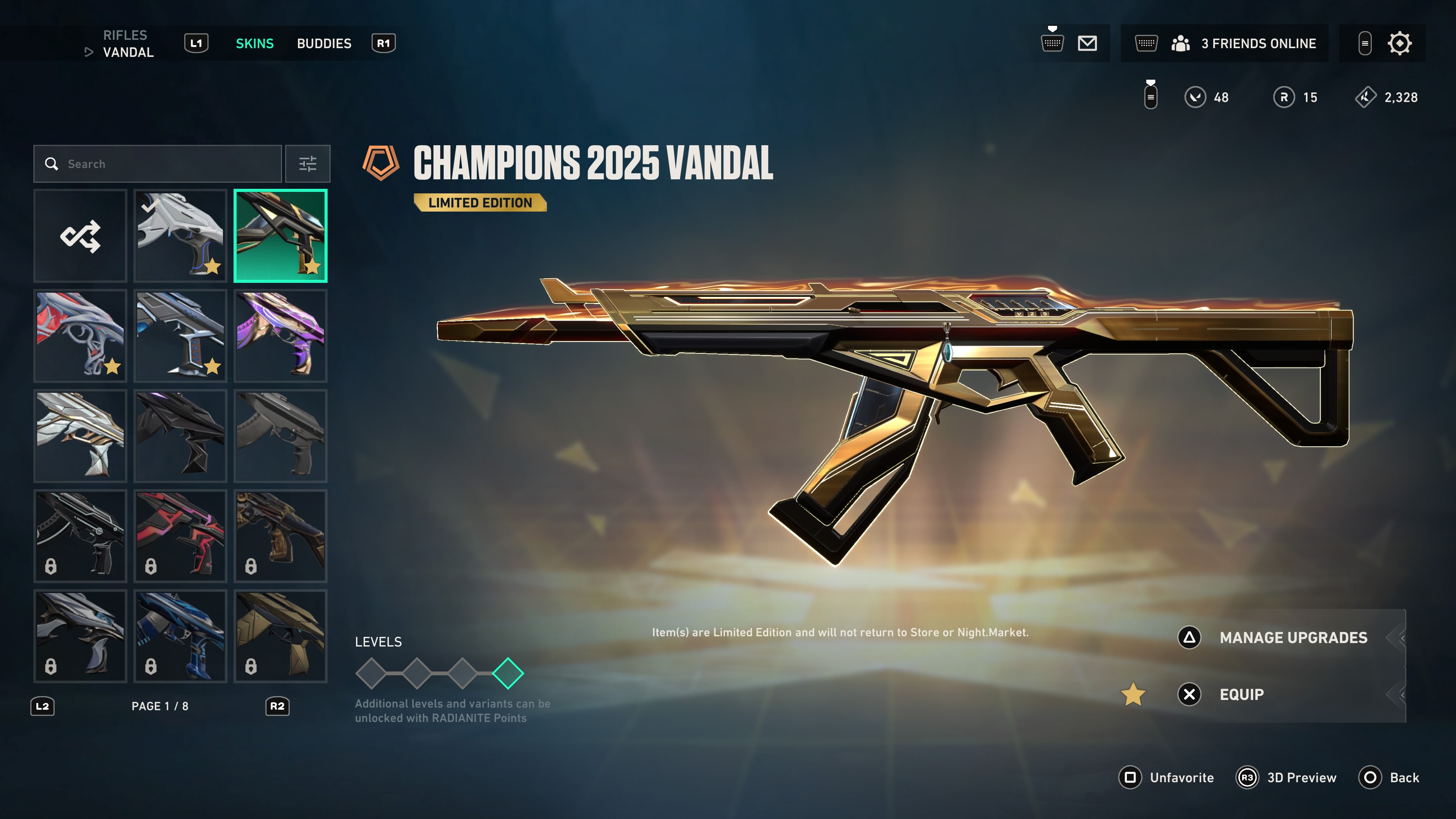 PlayStation | Platinum Peak | Champions 2025 Butterfly Knife + Vandal | 14 Skins | Full Email - Image 8