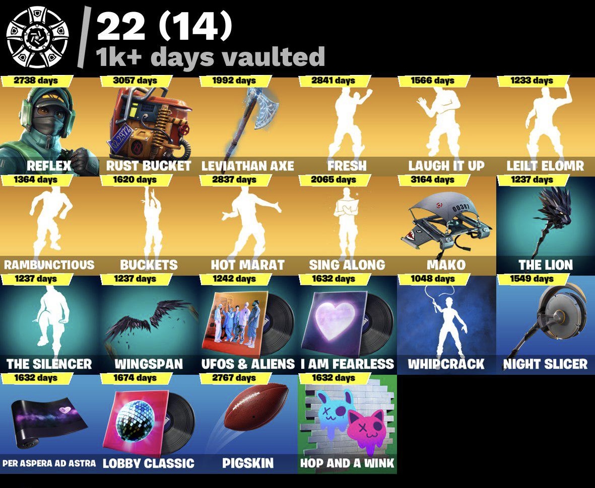 PC | 196 Skins | Black Knight + The Reaper | Full Email | STW - Image 3