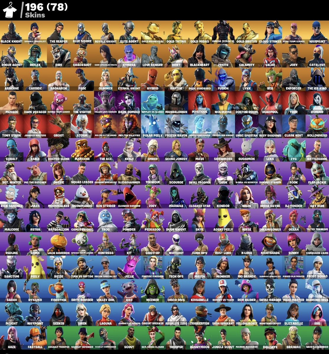 PC | 196 Skins | Black Knight + The Reaper | Full Email | STW - Image 8