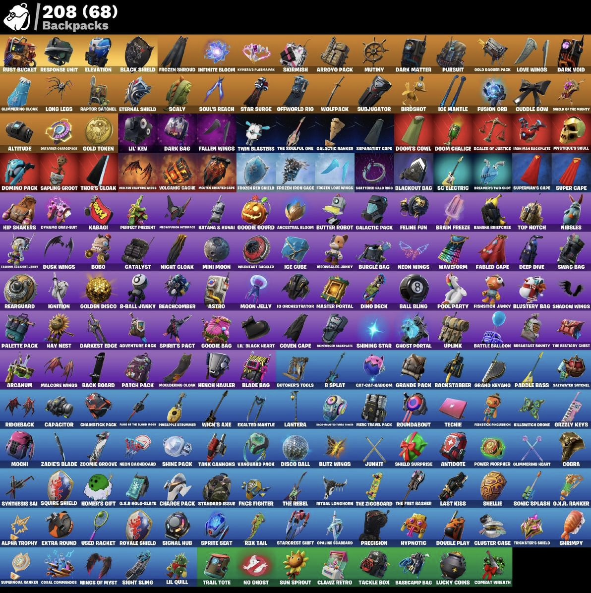 PC | 196 Skins | Black Knight + The Reaper | Full Email | STW - Image 9