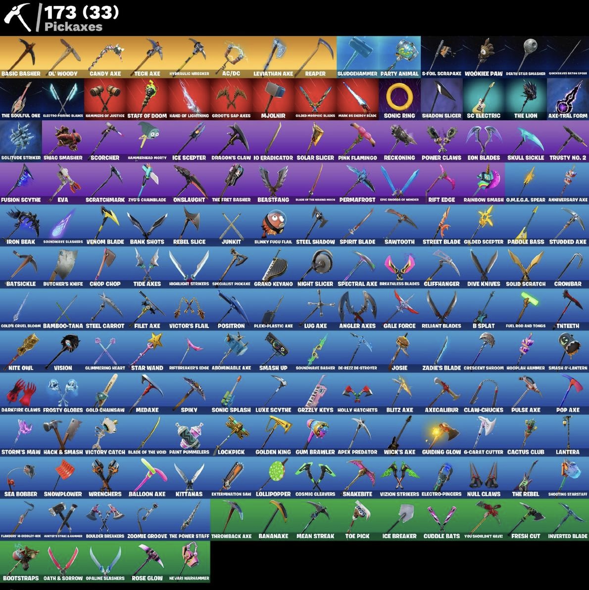 PC | 196 Skins | Black Knight + The Reaper | Full Email | STW - Image 10