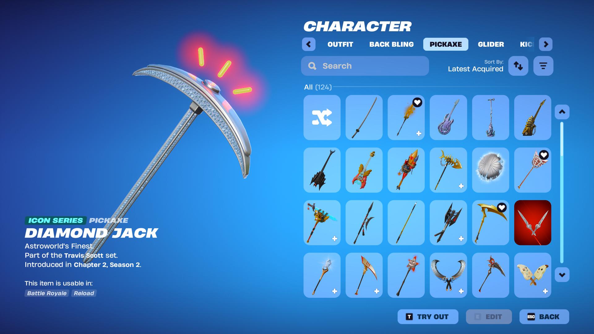 Stacked Chapter 1 Season 2 OG Account | 131 Skins | Active STW Founders Pack (Free V-Bucks) | Complete Travis Scott Set - Image 13