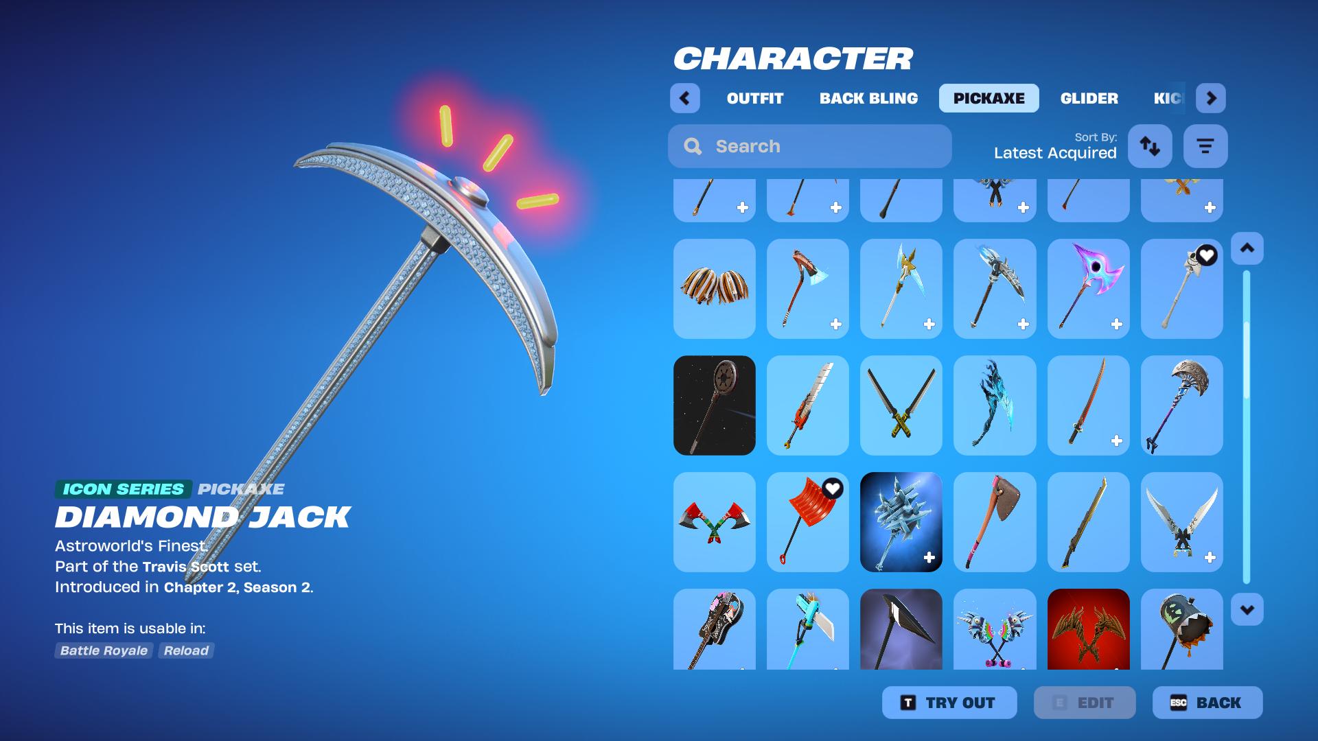 Stacked Chapter 1 Season 2 OG Account | 131 Skins | Active STW Founders Pack (Free V-Bucks) | Complete Travis Scott Set - Image 14