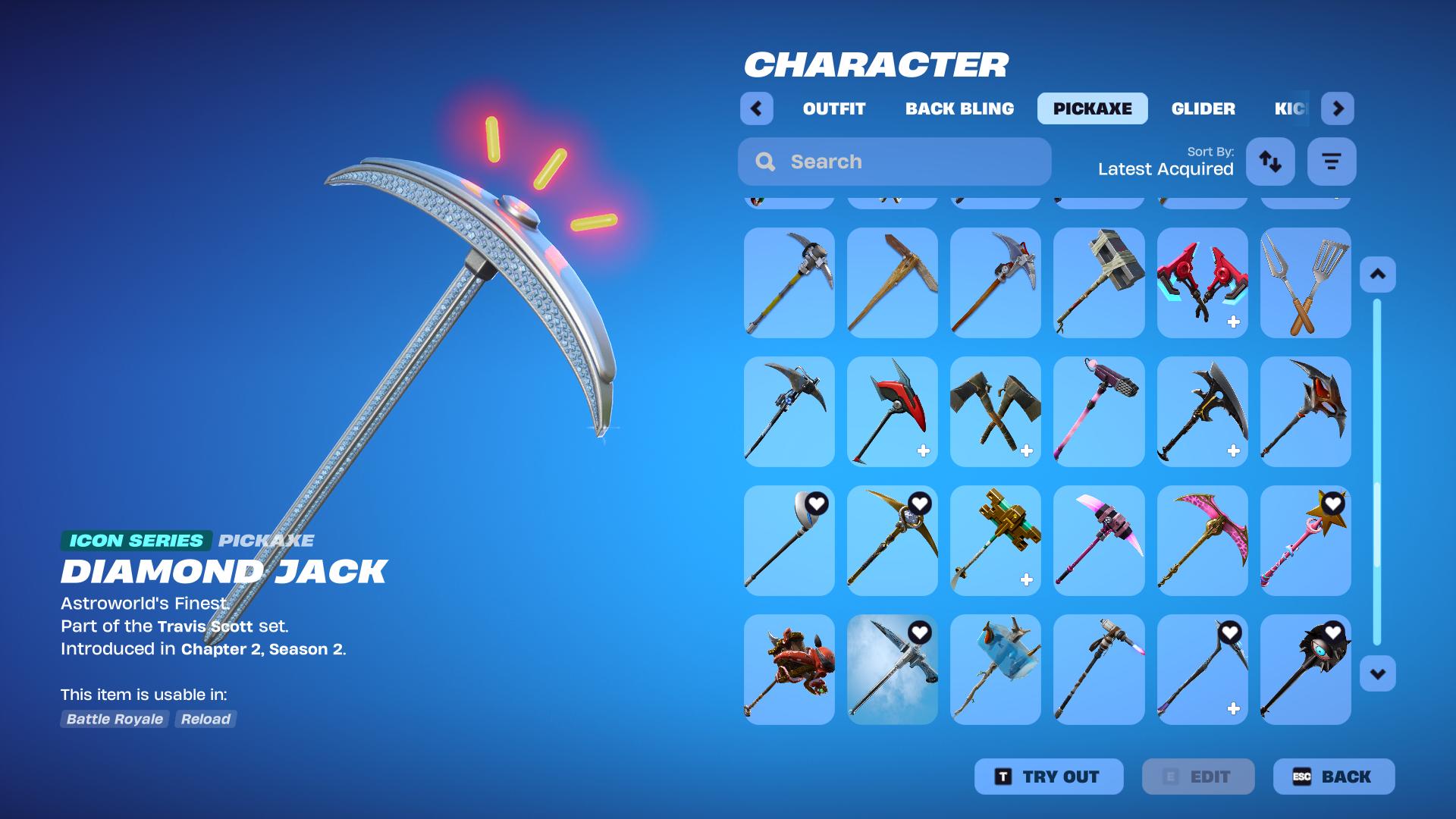 Stacked Chapter 1 Season 2 OG Account | 131 Skins | Active STW Founders Pack (Free V-Bucks) | Complete Travis Scott Set - Image 16