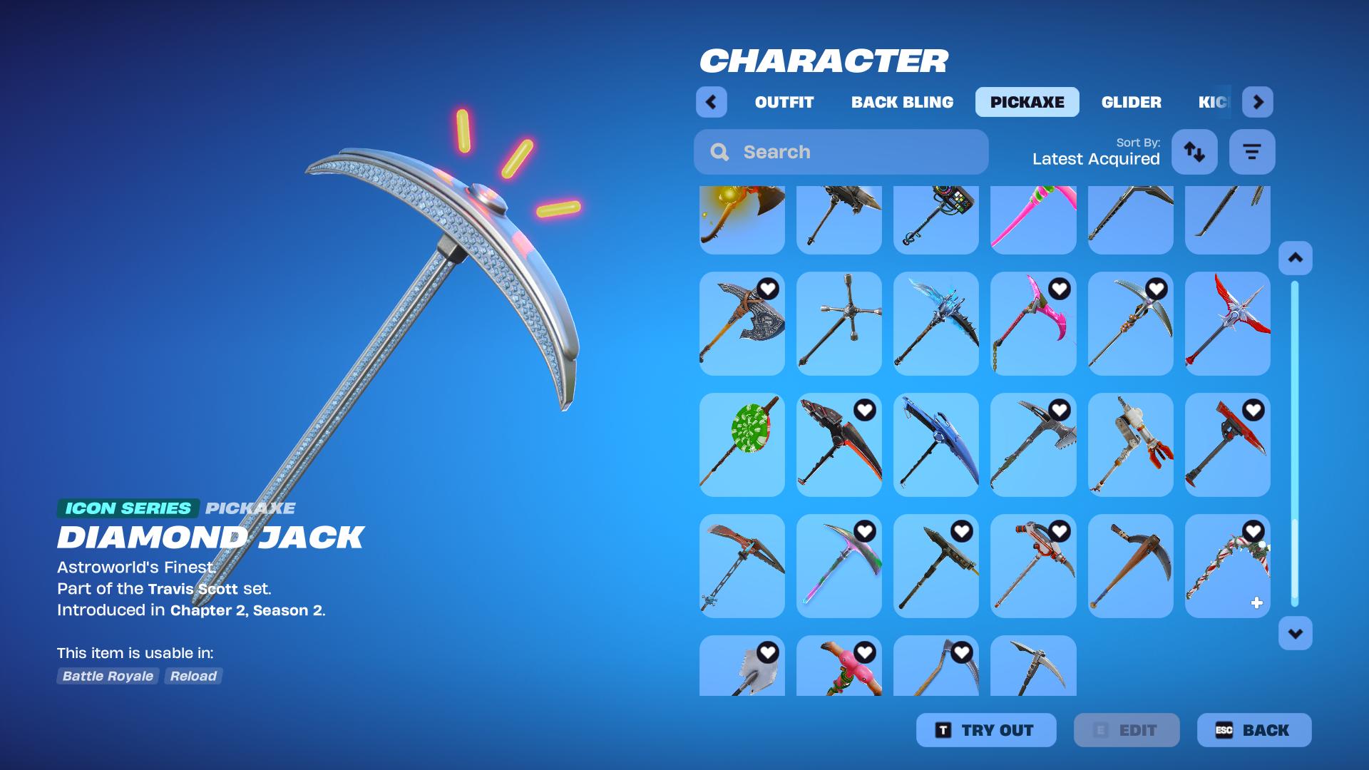 Stacked Chapter 1 Season 2 OG Account | 131 Skins | Active STW Founders Pack (Free V-Bucks) | Complete Travis Scott Set - Image 17