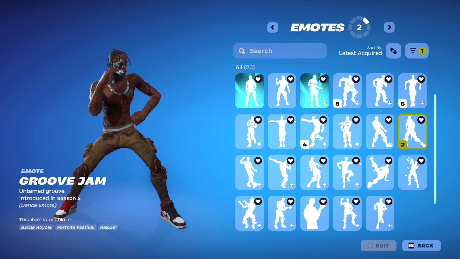 Stacked Chapter 1 Season 2 OG Account | 131 Skins | Active STW Founders Pack (Free V-Bucks) | Complete Travis Scott Set - Image 23