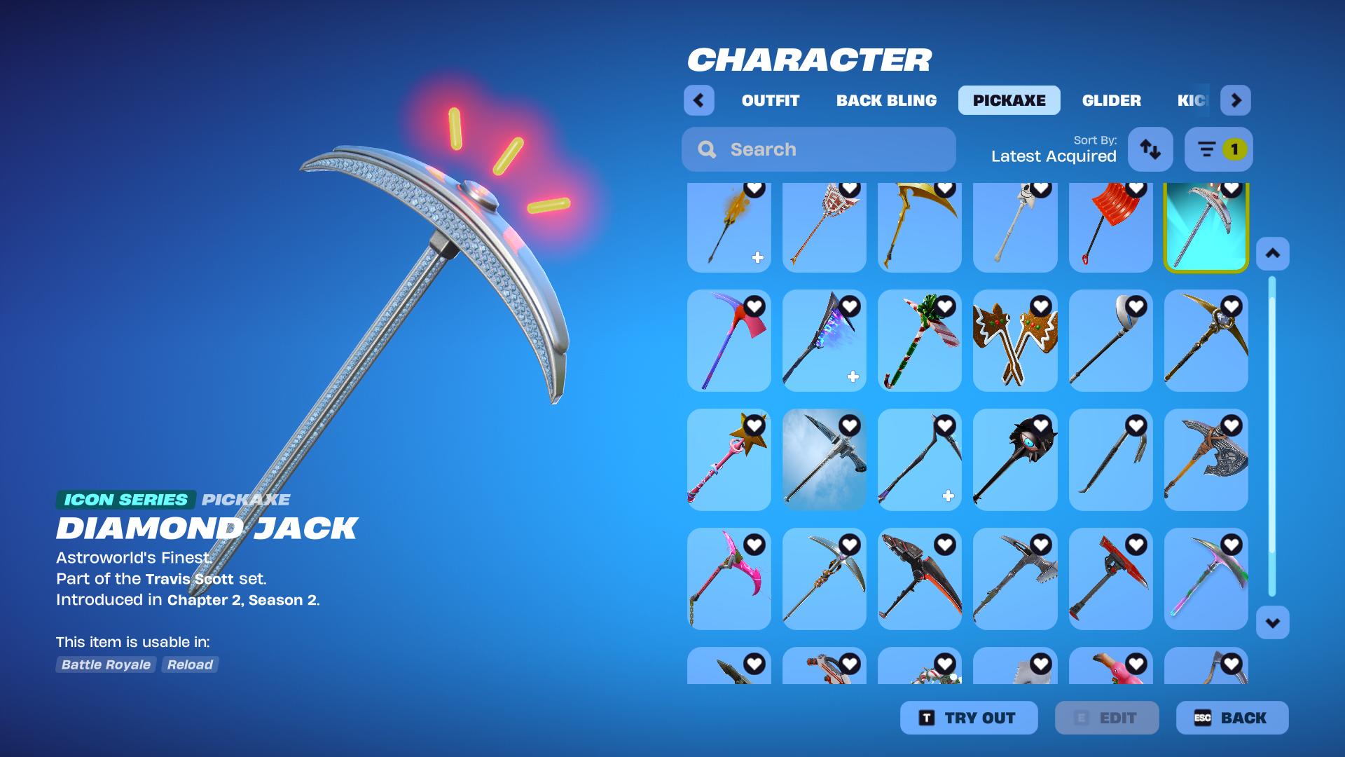 Stacked Chapter 1 Season 2 OG Account | 131 Skins | Active STW Founders Pack (Free V-Bucks) | Complete Travis Scott Set - Image 27