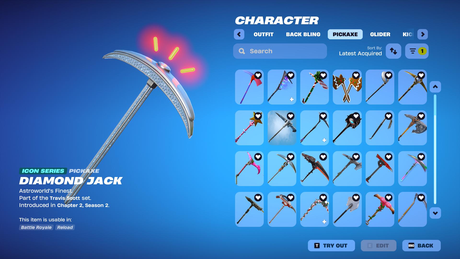 Stacked Chapter 1 Season 2 OG Account | 131 Skins | Active STW Founders Pack (Free V-Bucks) | Complete Travis Scott Set - Image 28
