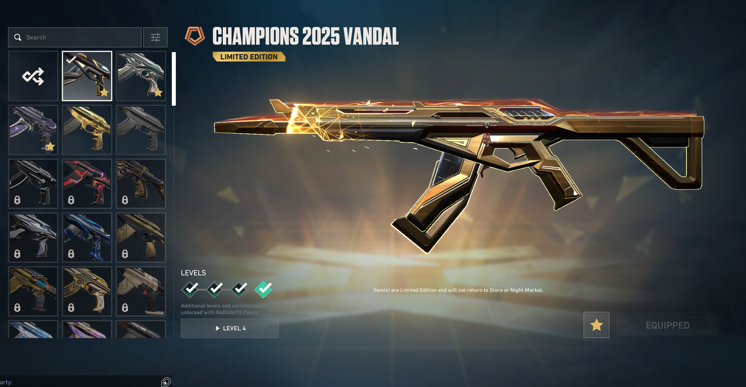 PC | Gold Peak | 5 Years // Beta Remastered Knife | RGX 11z Pro Firefly | Champions 2025 Vandal | 60 Skins | Full Email - Image 9