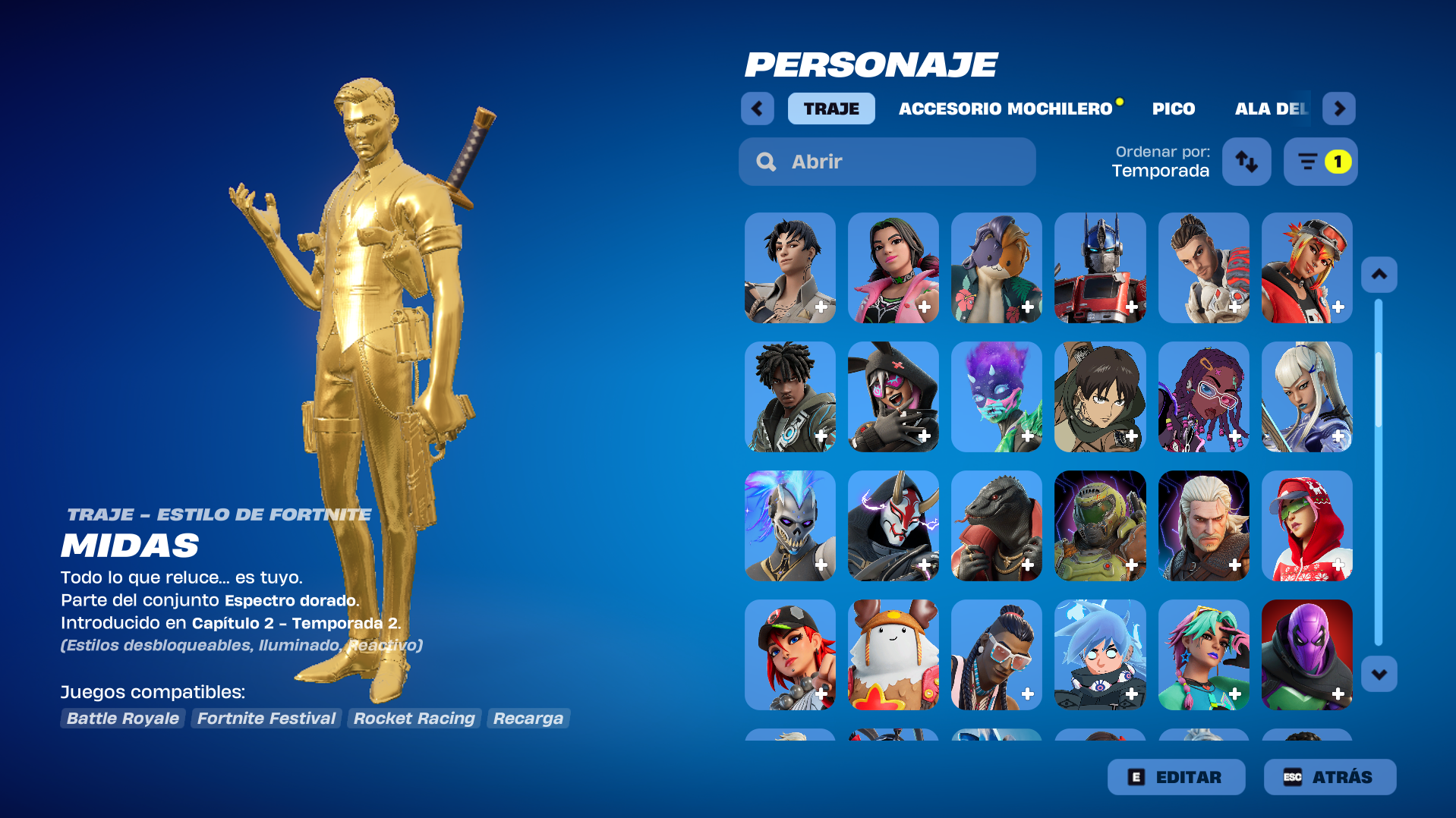 Xbox | 146 Skins | Rose Team Leader + Warpaint | Full Email | STW - Image 3