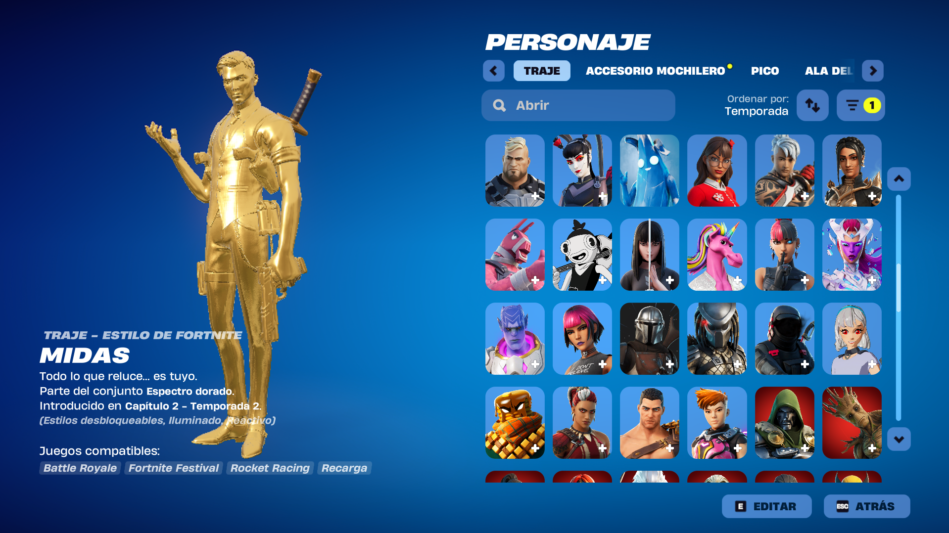 Xbox | 146 Skins | Rose Team Leader + Warpaint | Full Email | STW - Image 4