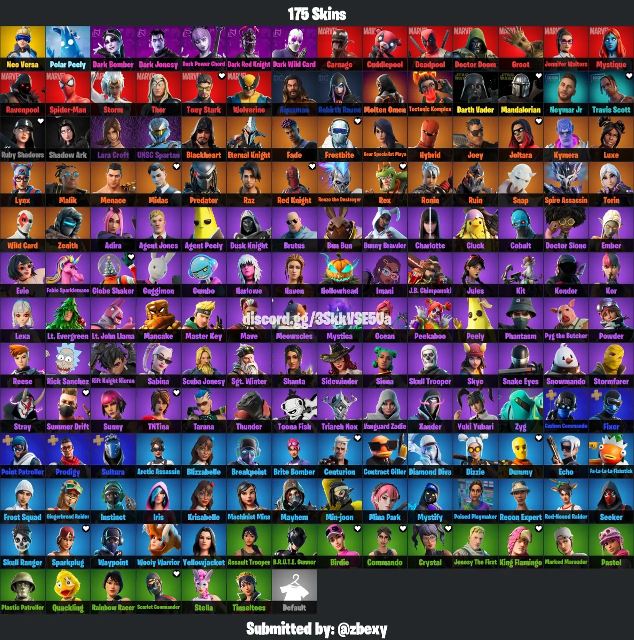 PC | 175 Skins | Travis Scott | Full Email | STW