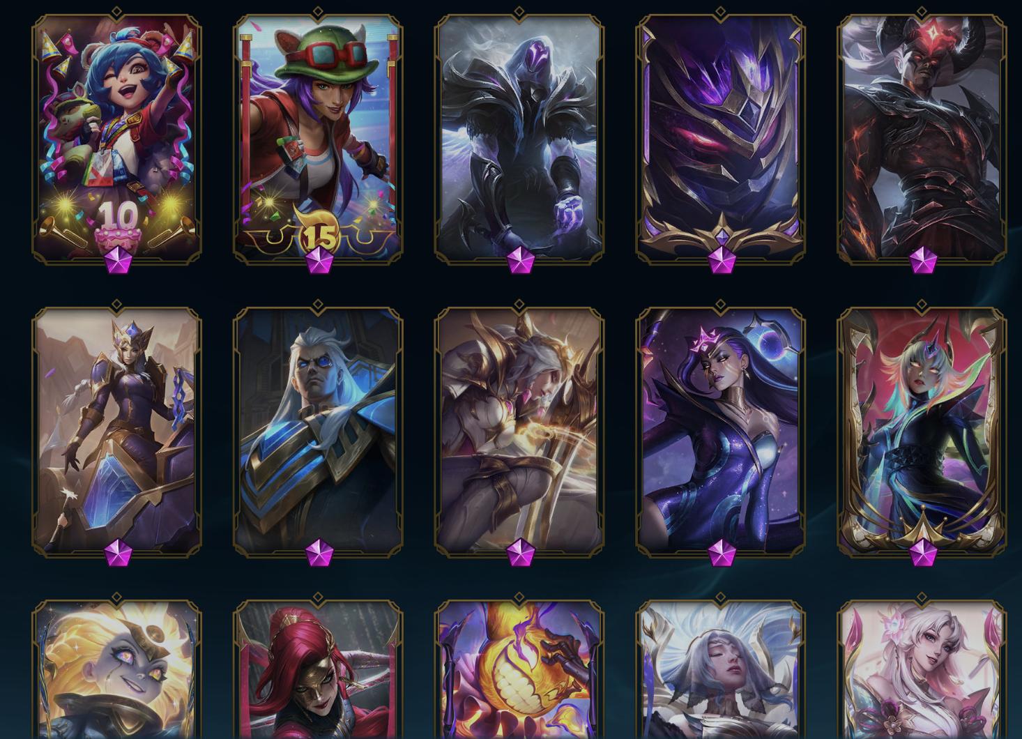 Emerald Peak | 173 Champions | 496 Skins | 46 Legendary Skins | Full Email - Image 3