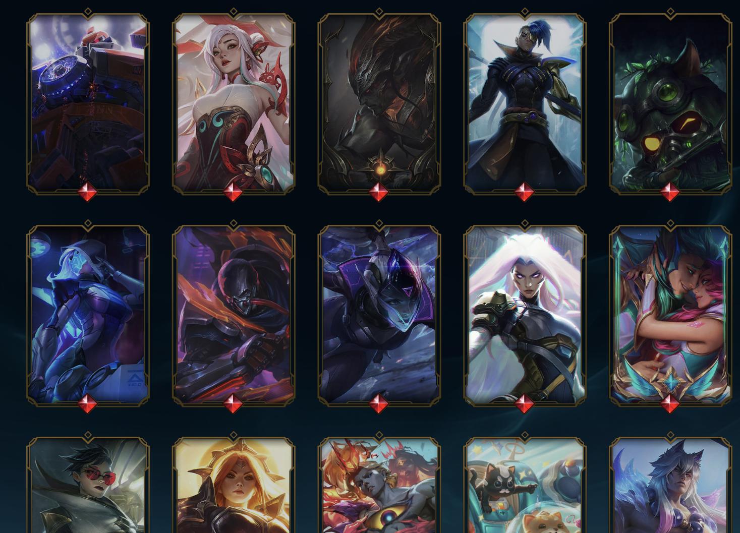 Emerald Peak | 173 Champions | 496 Skins | 46 Legendary Skins | Full Email - Image 7