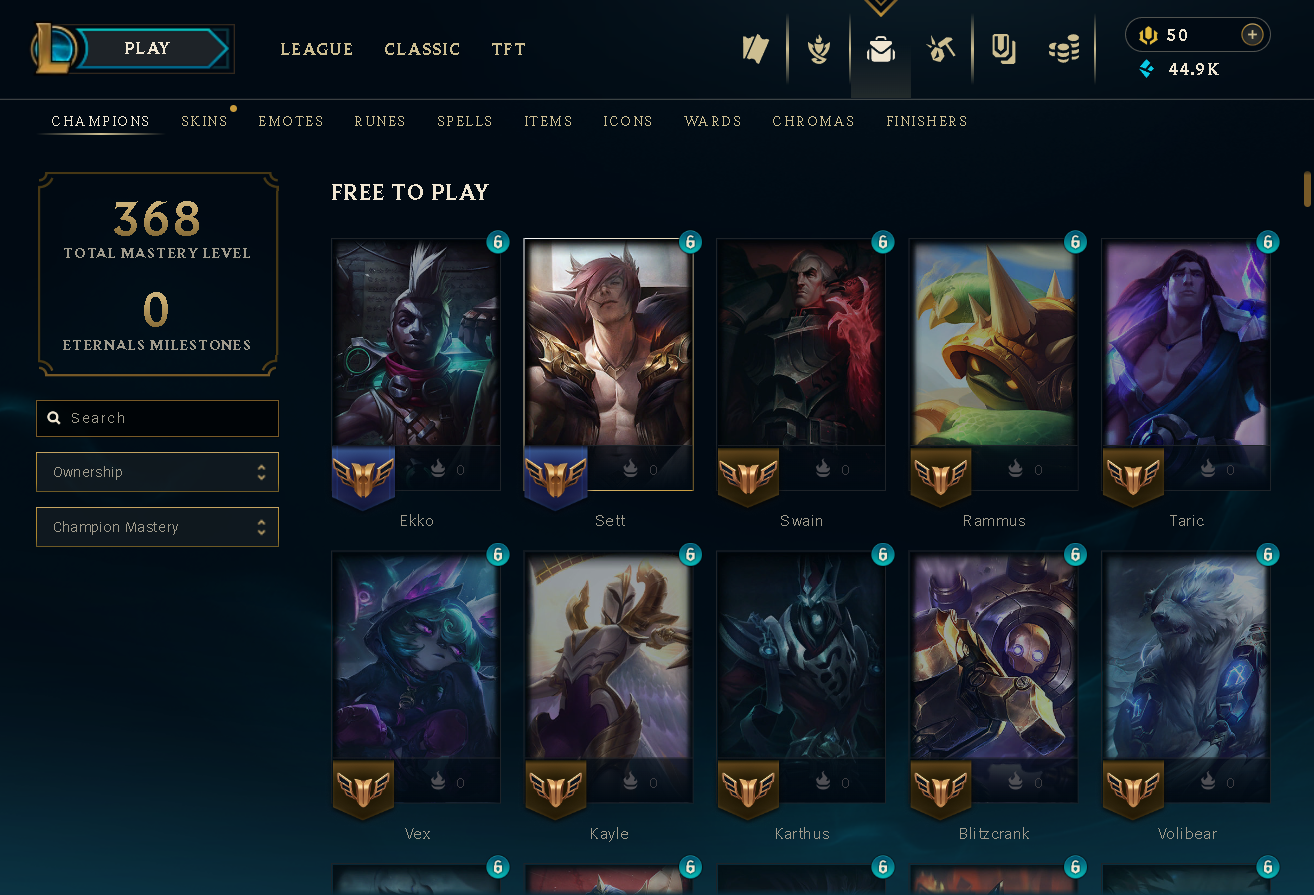 Silver Peak | 106 Champions | 37 Skins | 4 Legendary Skins | Full Email - Image 9