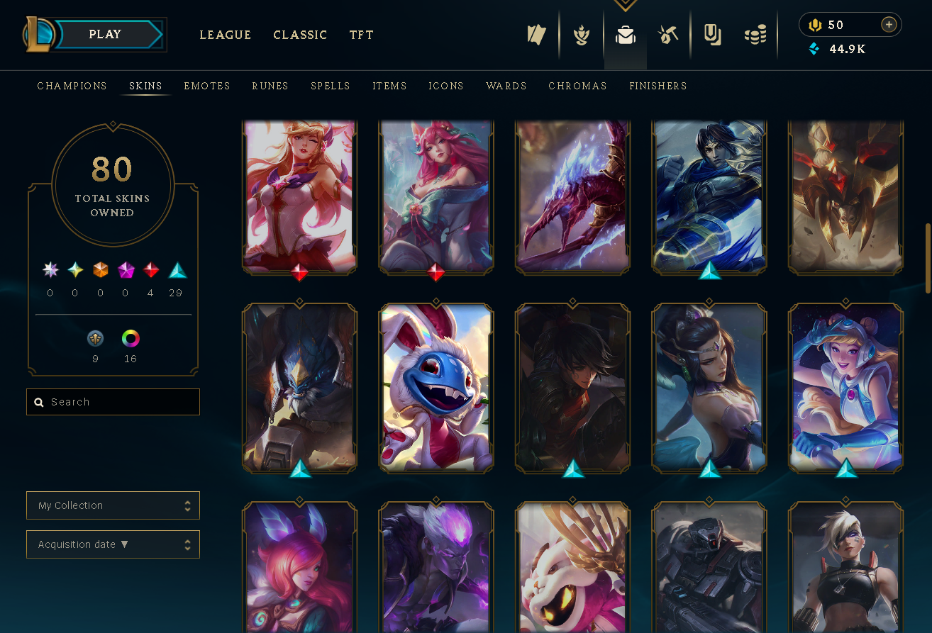 Silver Peak | 106 Champions | 37 Skins | 4 Legendary Skins | Full Email - Image 11