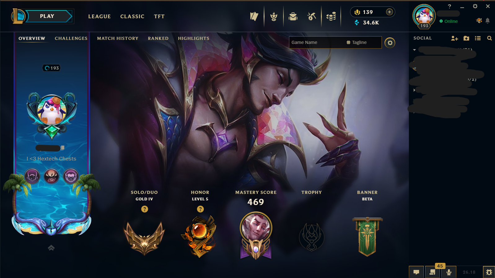 Gold IV | Riot Girl Tristana | Riot Kayle | 173 Champions | 327 Skins - Image 3