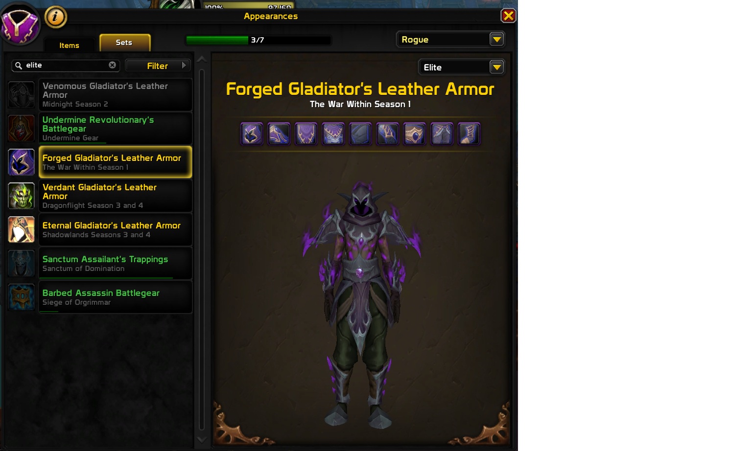 Legendary PvP Collection | 10x Gladiator Mounts | Wrath, Cata, DF, TWW | Prestigious Bloodforged Courser | Arena Master - Image 4