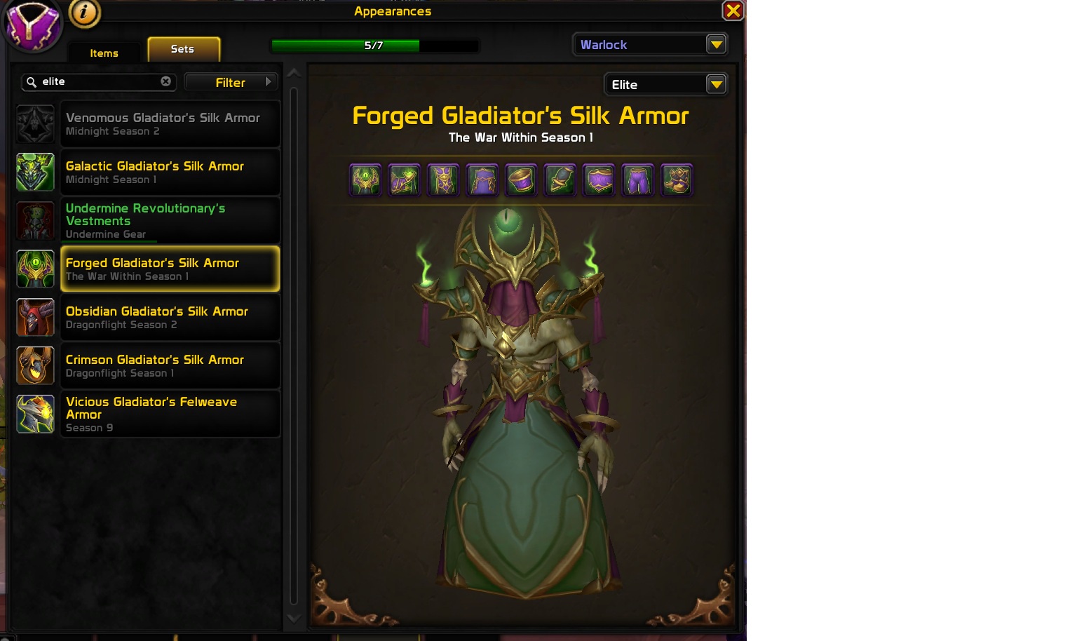 Legendary PvP Collection | 10x Gladiator Mounts | Wrath, Cata, DF, TWW | Prestigious Bloodforged Courser | Arena Master - Image 6
