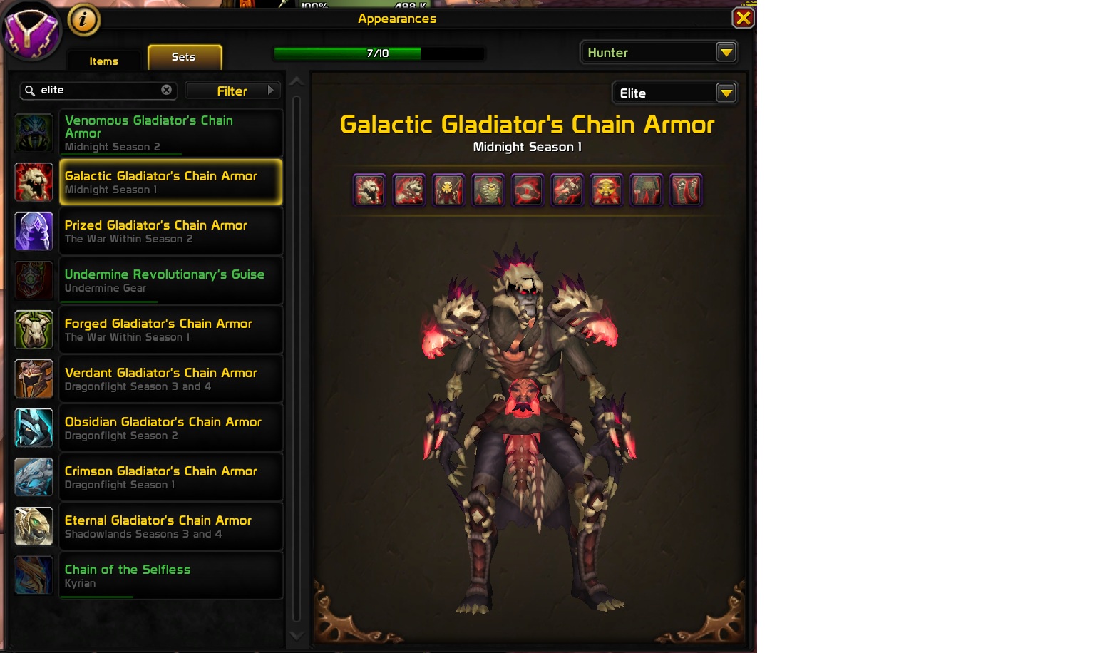 Legendary PvP Collection | 10x Gladiator Mounts | Wrath, Cata, DF, TWW | Prestigious Bloodforged Courser | Arena Master - Image 7