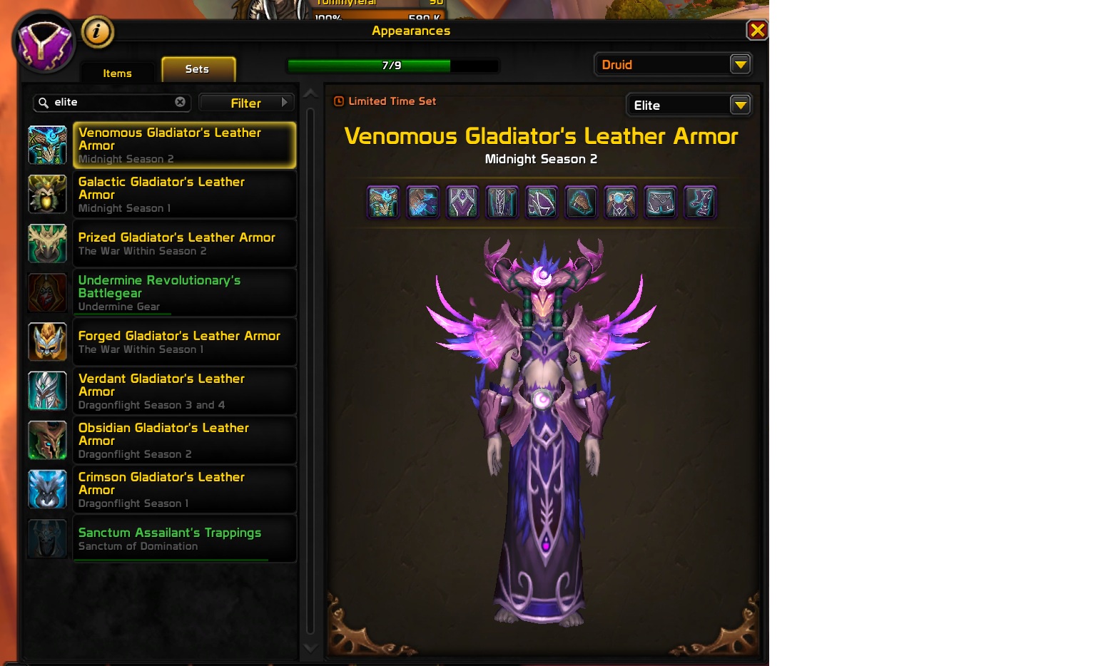 Legendary PvP Collection | 10x Gladiator Mounts | Wrath, Cata, DF, TWW | Prestigious Bloodforged Courser | Arena Master - Image 11