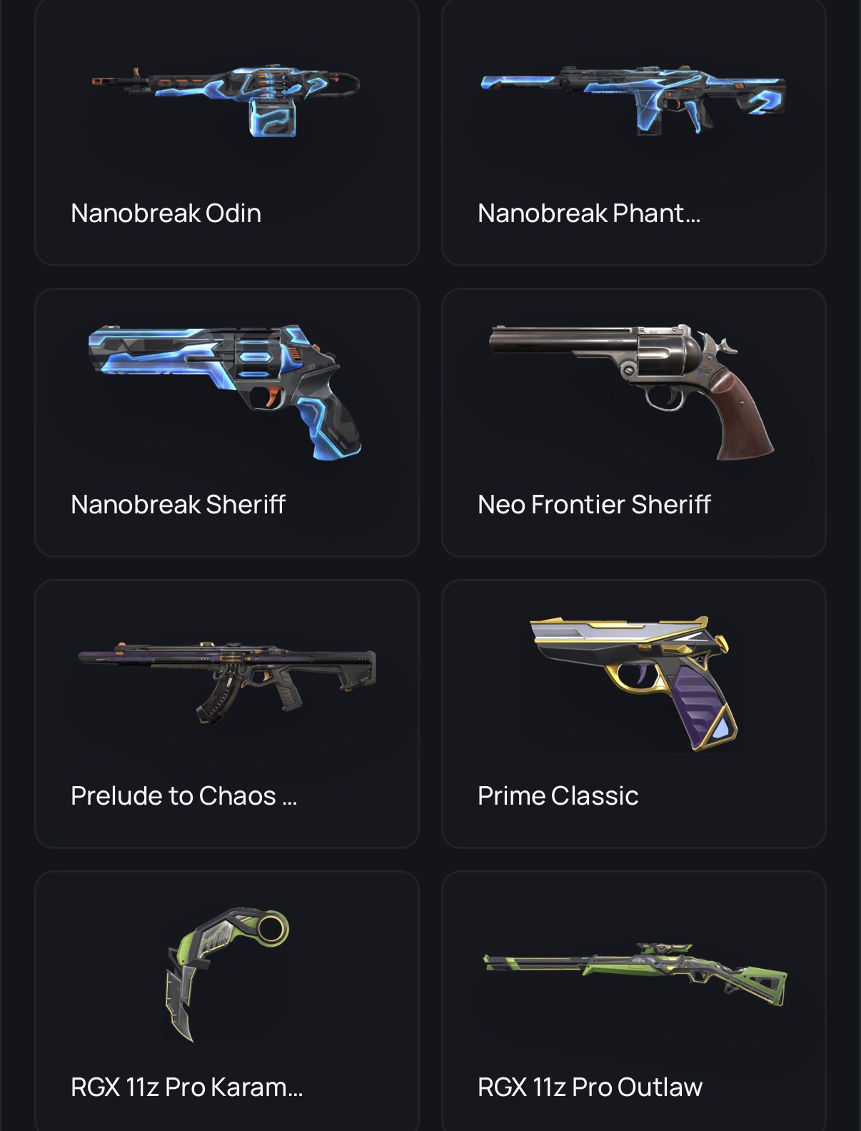 PC | Ascendant Peak | Champions 2024 Blade | Champions 2023 Vandal | 77 Skins - Image 9
