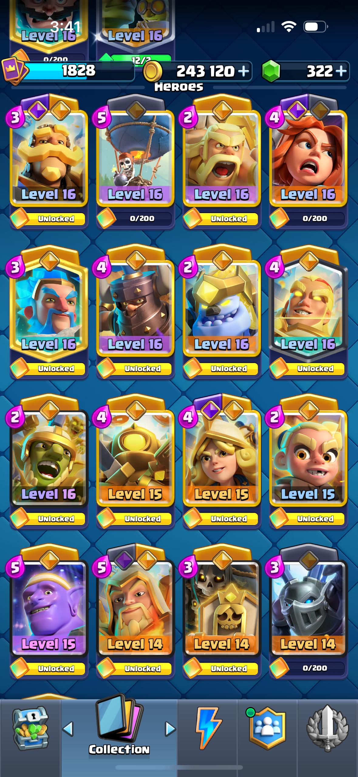 29 Level 16 Cards | 84 Banners | 24 Tower Skins | 29 Evolutions - Image 7