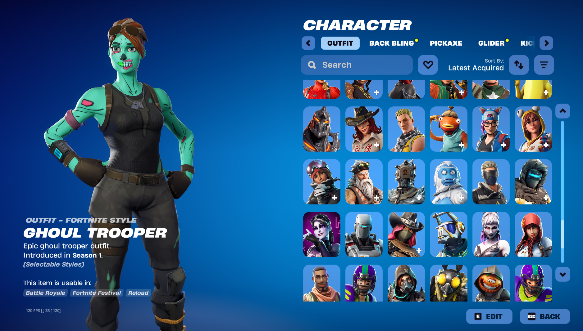 IKONIK | Laguna | Wilde | Calamity | Spectra Knight | Charlotte | 145 Skins | Chapter 1 Season 6 | Level 1786 | Full Email - Image 16