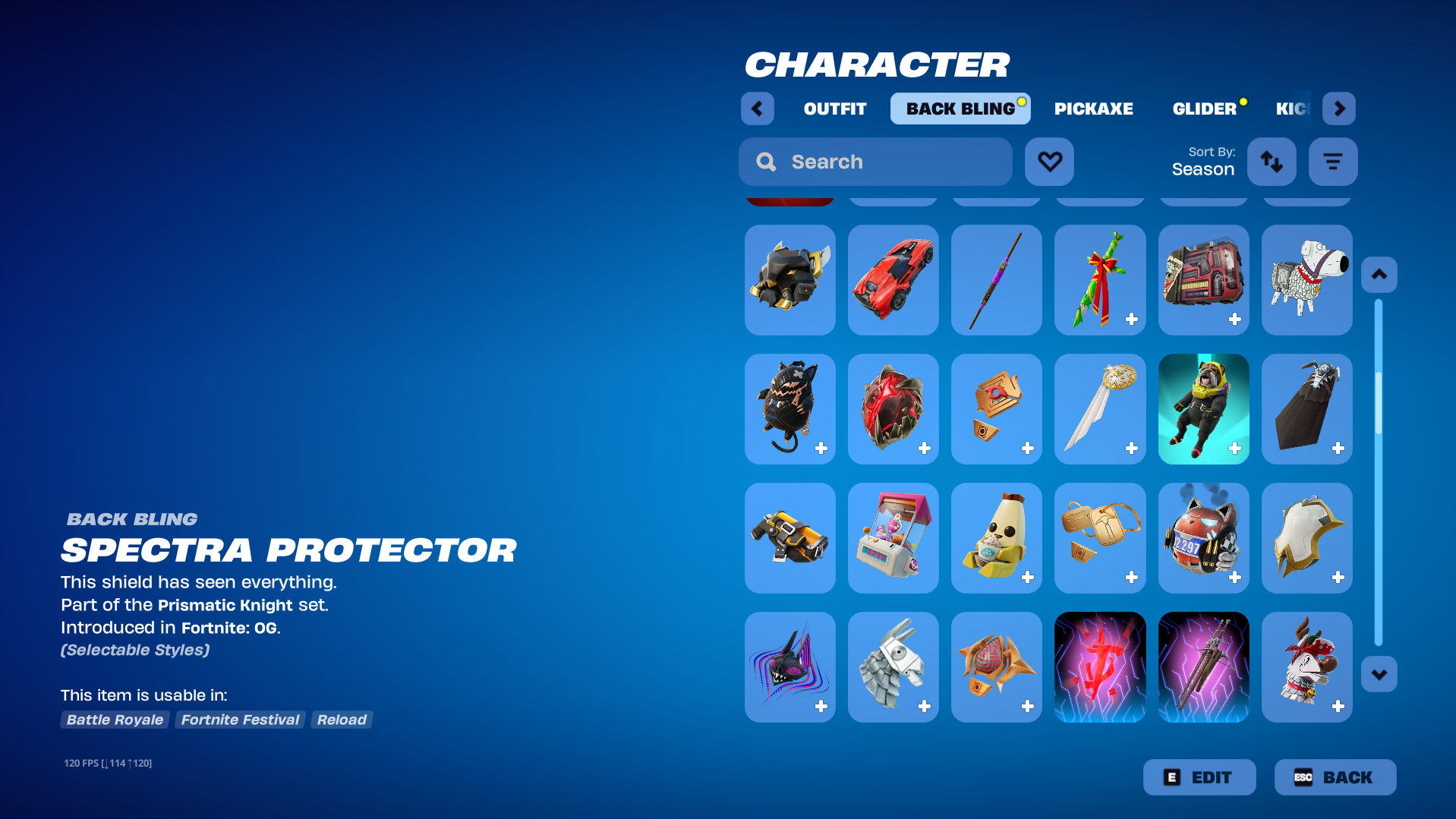 IKONIK | Laguna | Wilde | Calamity | Spectra Knight | Charlotte | 145 Skins | Chapter 1 Season 6 | Level 1786 | Full Email - Image 31