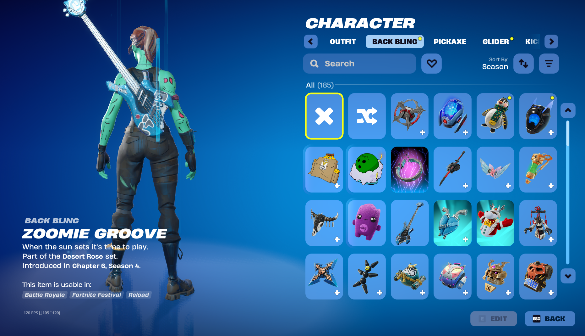 IKONIK | Laguna | Wilde | Calamity | Spectra Knight | Charlotte | 145 Skins | Chapter 1 Season 6 | Level 1786 | Full Email - Image 36